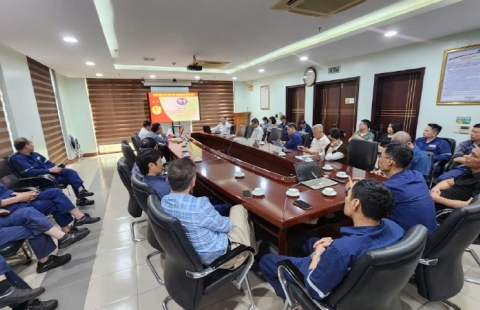 Đảng bộ NatSteelVina tổ chức Hội nghị nghiên cứu, học tập, quán triệt và triển khai thực hiện Nghị quyết Đại hội đại biểu toàn quốc lần thứ XIV của Đảng, Nghị quyết Đại hội Đảng bộ các cấp nhiệm kỳ 2025-2030
